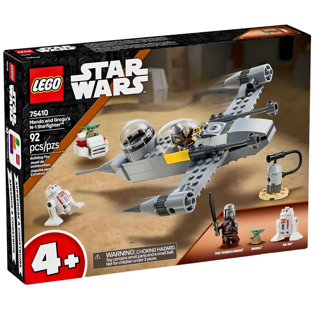 Lego Star Wars N-1 Starfighter de Mando e Grogu 75410