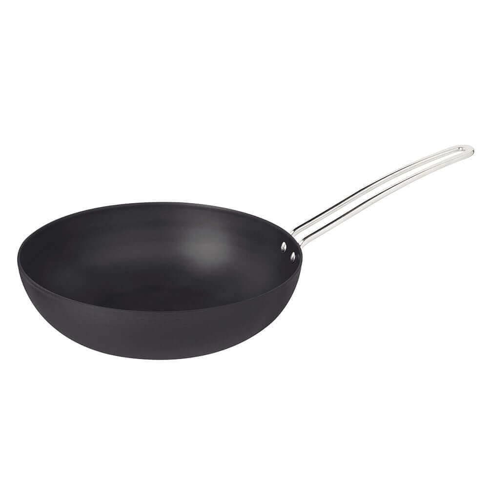 Wok Churrasco Tramontina em Alumínio Anodizado com Cabo de Aço Inox 24 cm 2,2 L 20848024