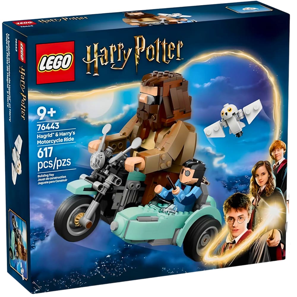 Lego Harry Potter Passeio de moto de Hagrid e Harry 76443