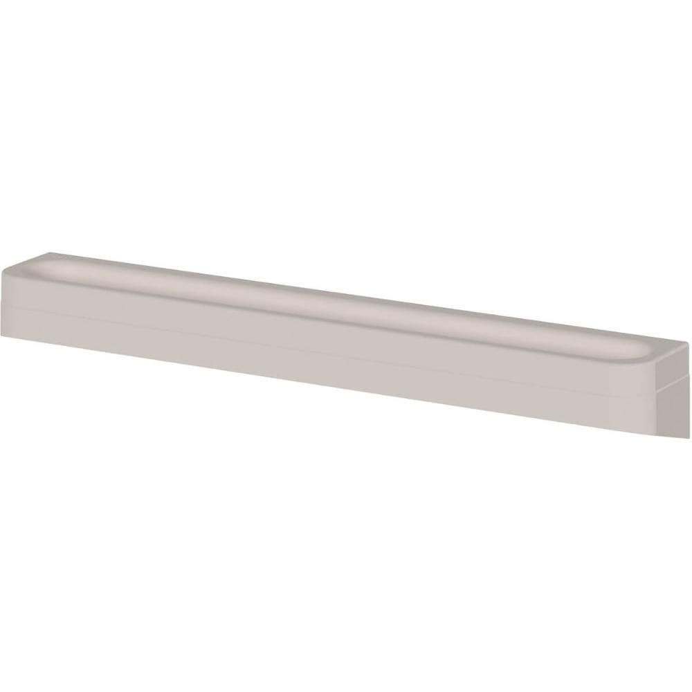 Toalheiro para Banheiro Bege 55cm Adesivo Parede Porta Toalha Eleve Ou