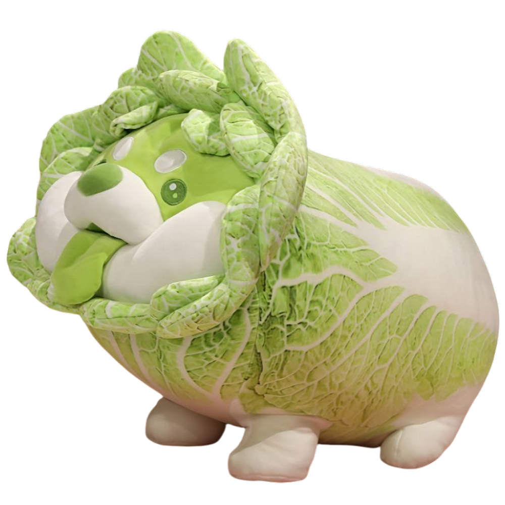 Brinquedo de pelúcia Sanmu Cartoon Vegetable Dog para crianças