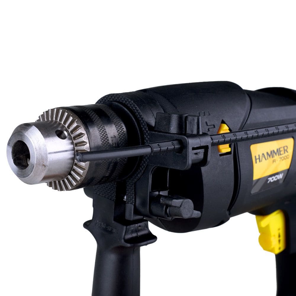 Furadeira de Impacto 1/2" 700W Hammer Preta 127V