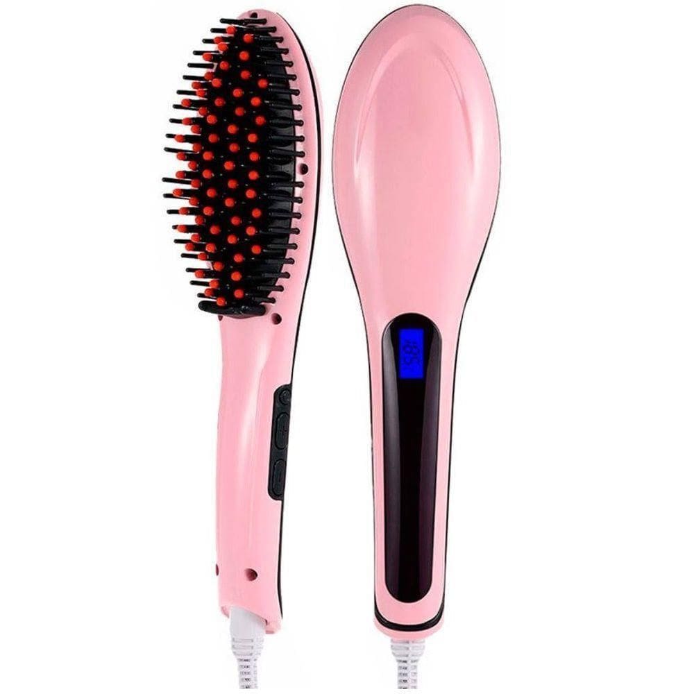 Escova Alisadora 230c Chapinha Elétrica Cabelo Bivolt