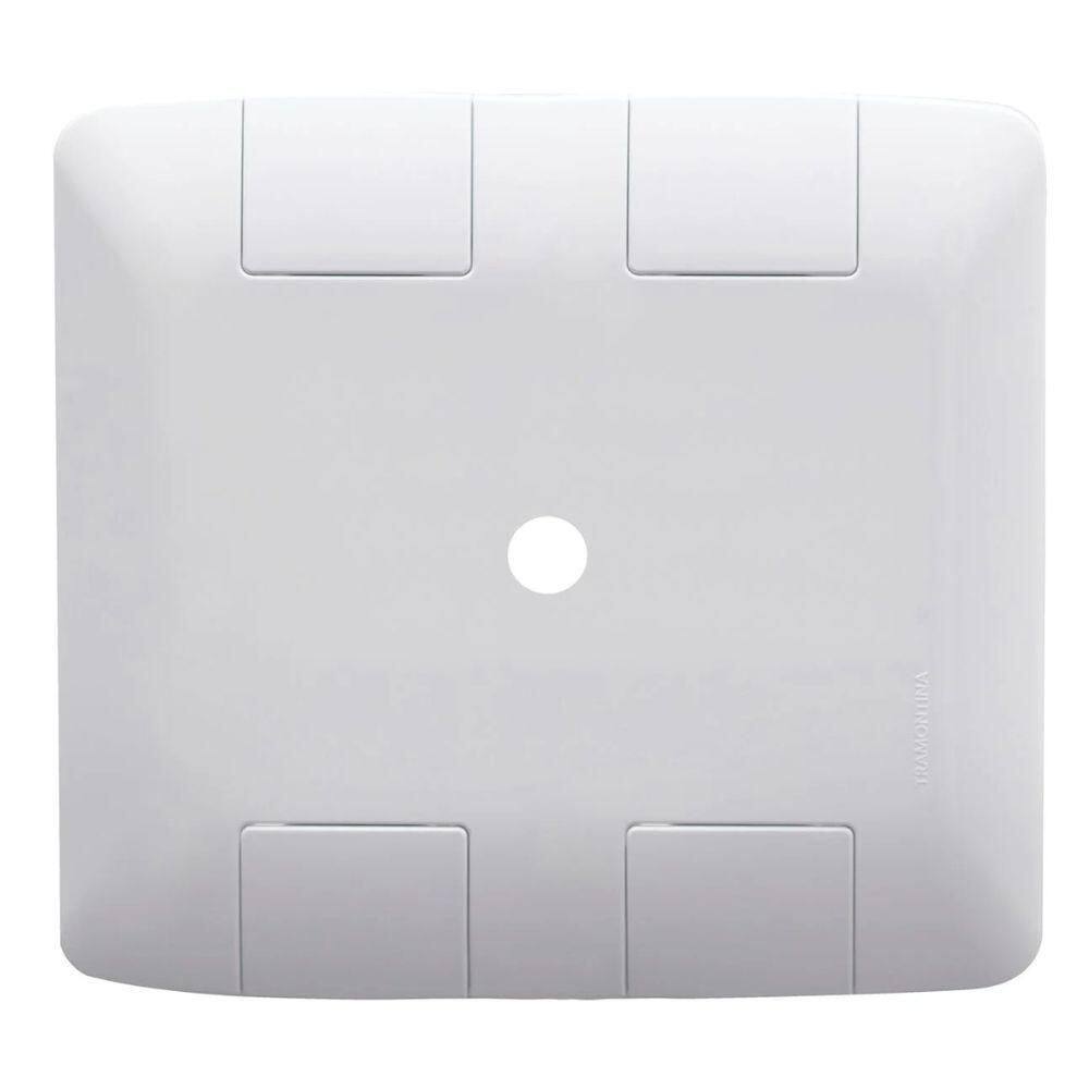 Placa 4x4 Com Furo 9,5mm Branco Aria Tramontina