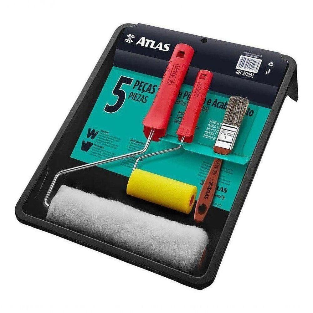 Kit Para Pintura Atlas At1002 Com 5 Peças