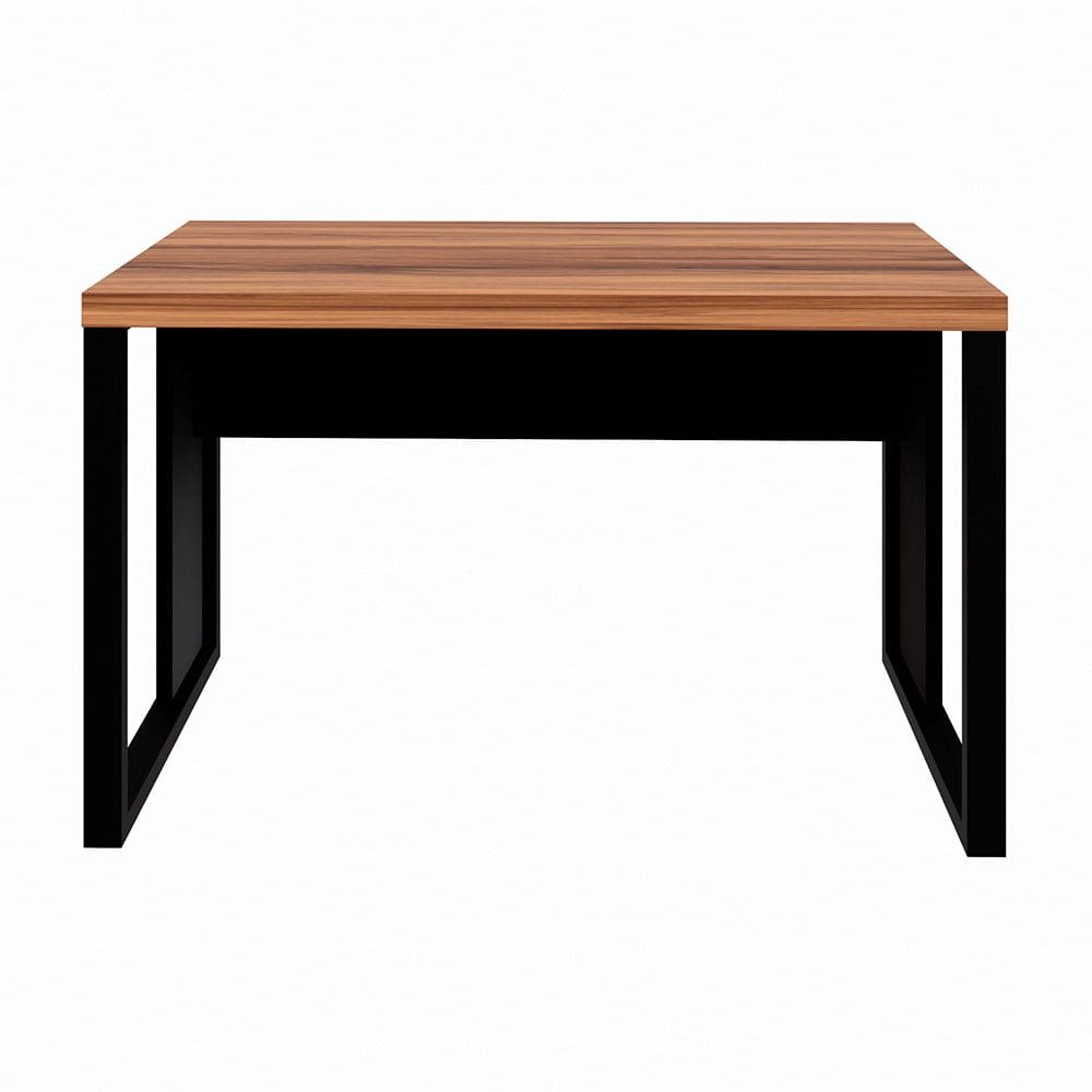 Mesa Escrivaninha Retangular Office 120cm Pé Quadro Web Office