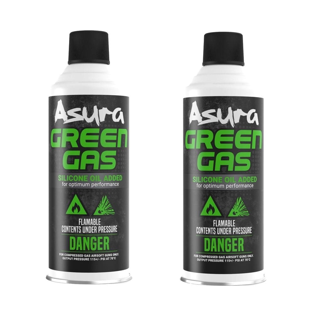 Pacote com 2 unidades de gás verde Asura Power G-1000