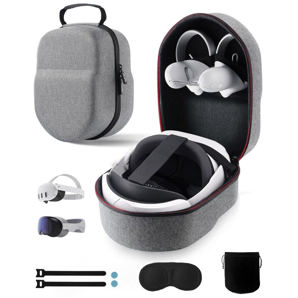 Bolsa de transporte VORI para Meta Quest 3/Oculus Quest 2/Vision Pro