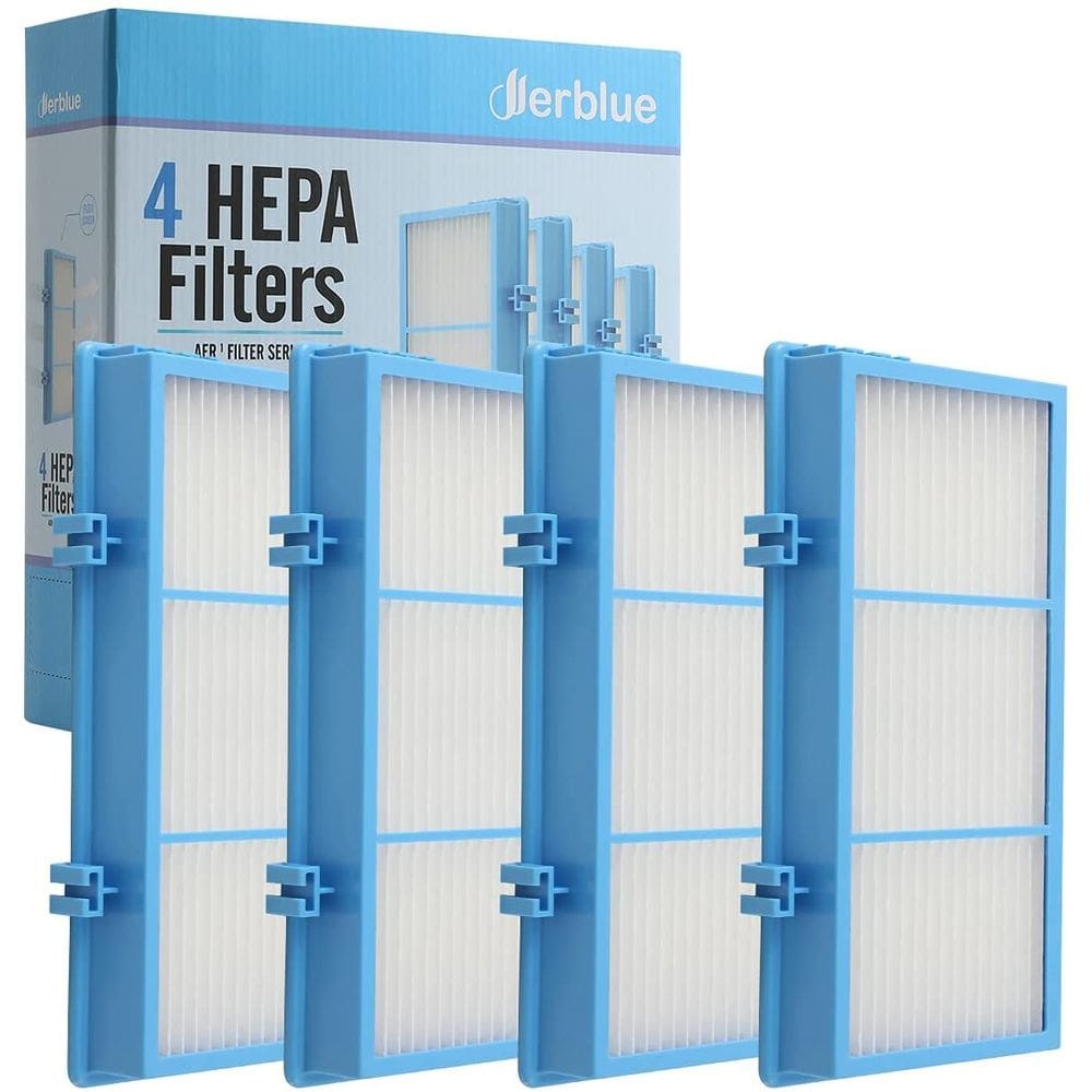 Filtros HEPA de substituição compatíveis com DerBlue Holmes AER1