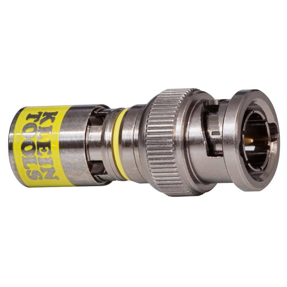 Conector BNC Klein Tools VDV813-613 para cabos coaxiais RG6/6Q