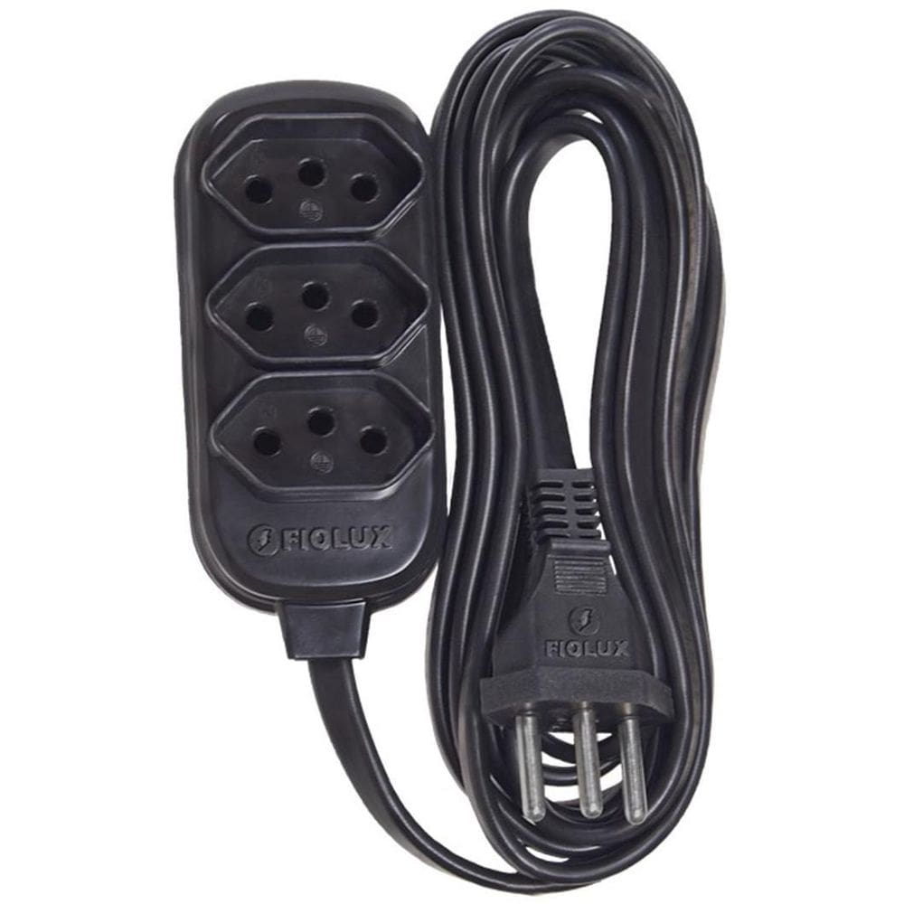Extensão Elétrica FIOLUX Bivolt 10A - Segurança e Qualidade
