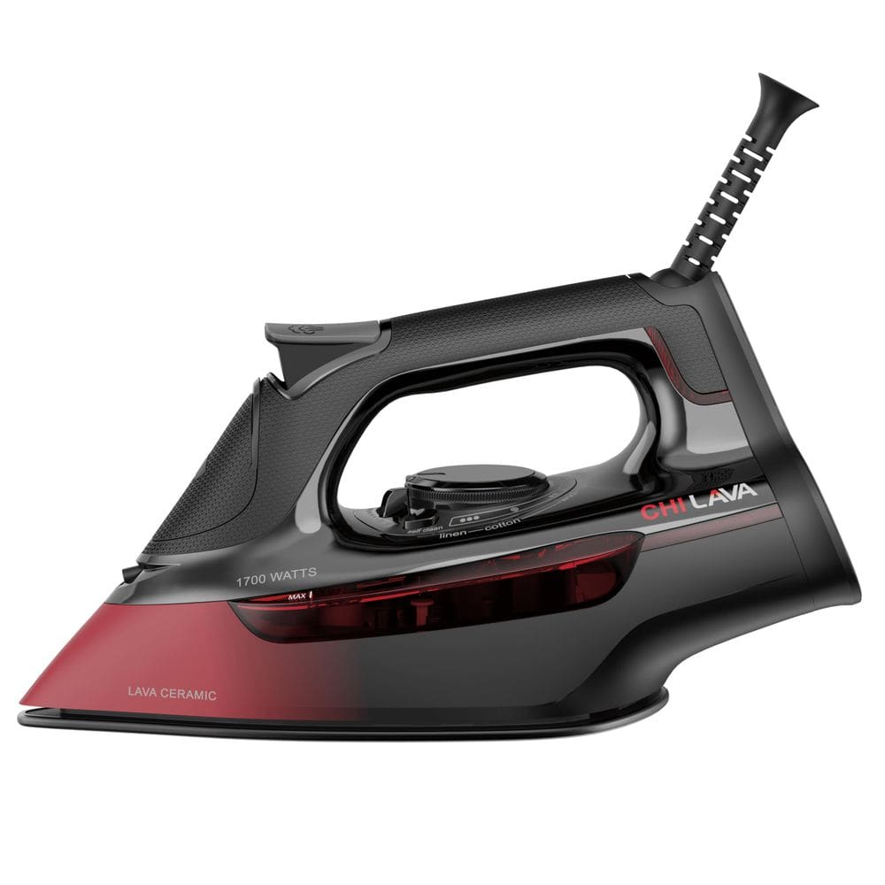 Base de cerâmica com infusão de lava CHI 13130 de ferro a vapor 1700W