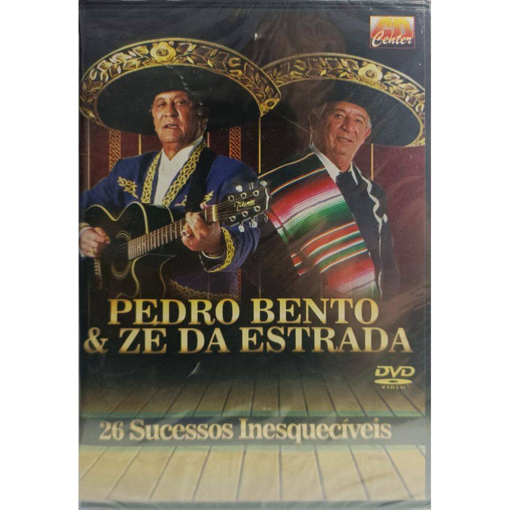 DVD Pedro Bento & Zé Da Estrada - 26 Sucessos Inesquecíveis