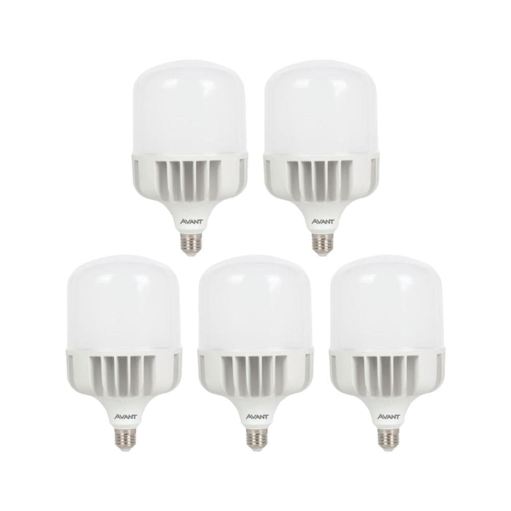 Lâmpada Led Bulbo HP Avant 200W 4000K E40 Bivolt 5 Unidades