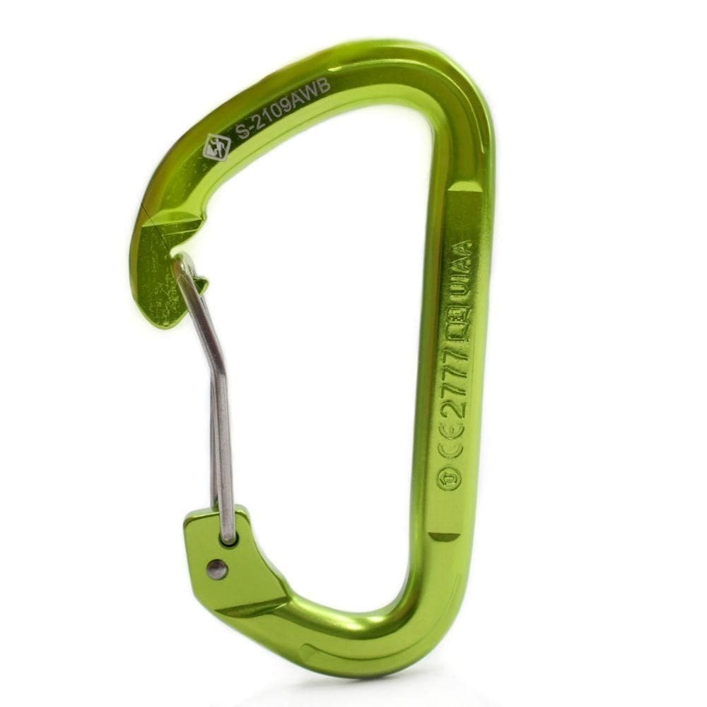 Mosquetão Usclimb Alumínio Aramido Curvo 23kn Ce Uiaa