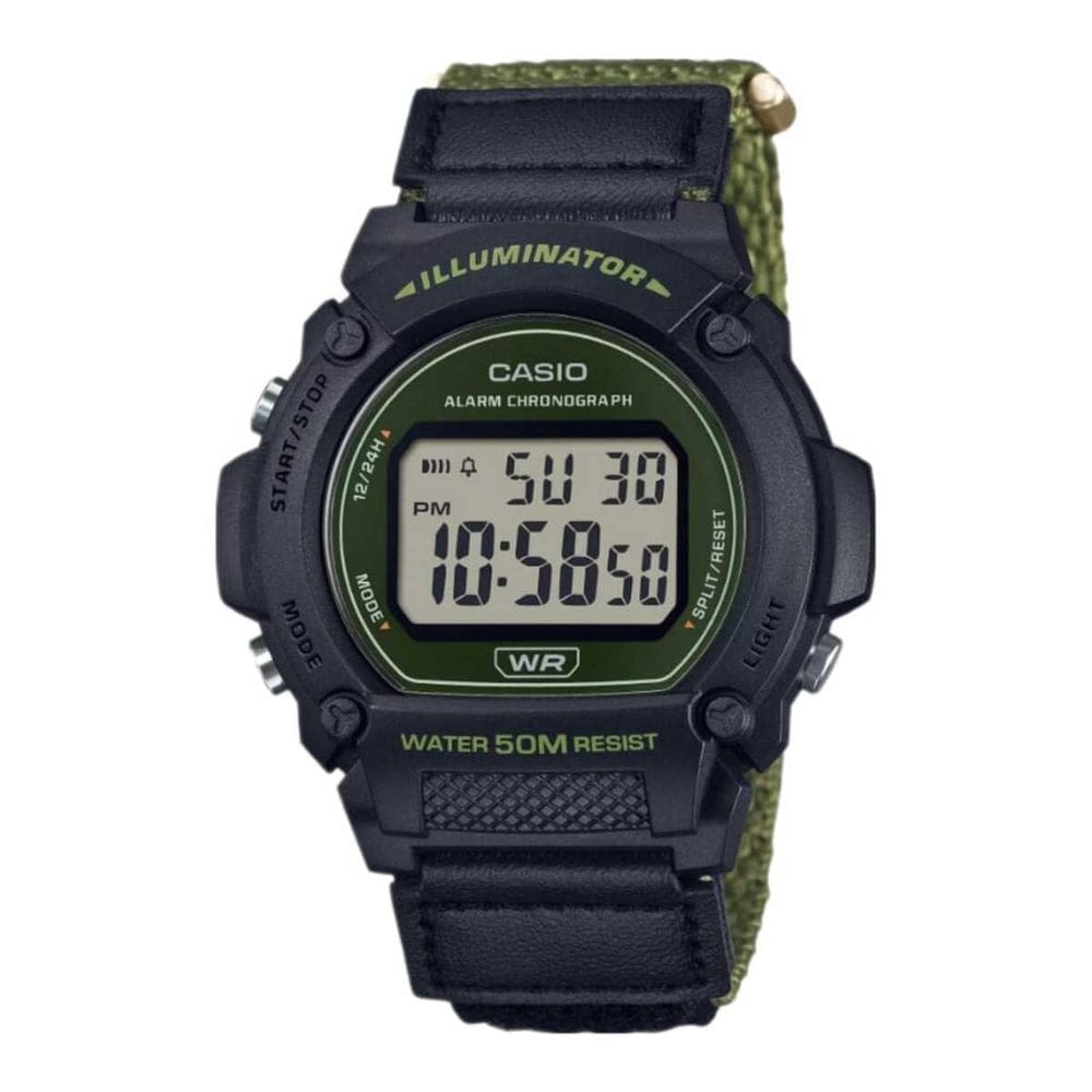 Relógio Casio Masculino Digital W-219Hb-3Avdf