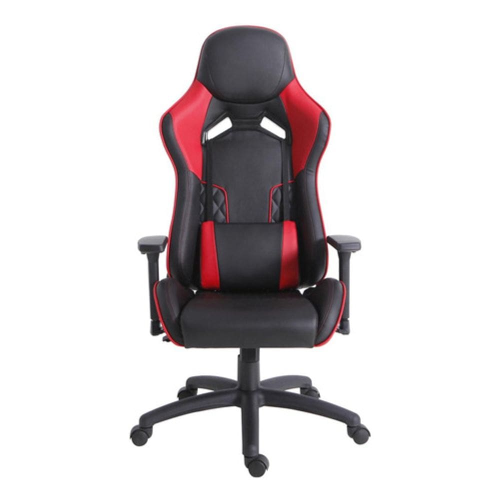 Cadeira Escritorio Pro Gamer Alta Completa Lombar - Vermelha