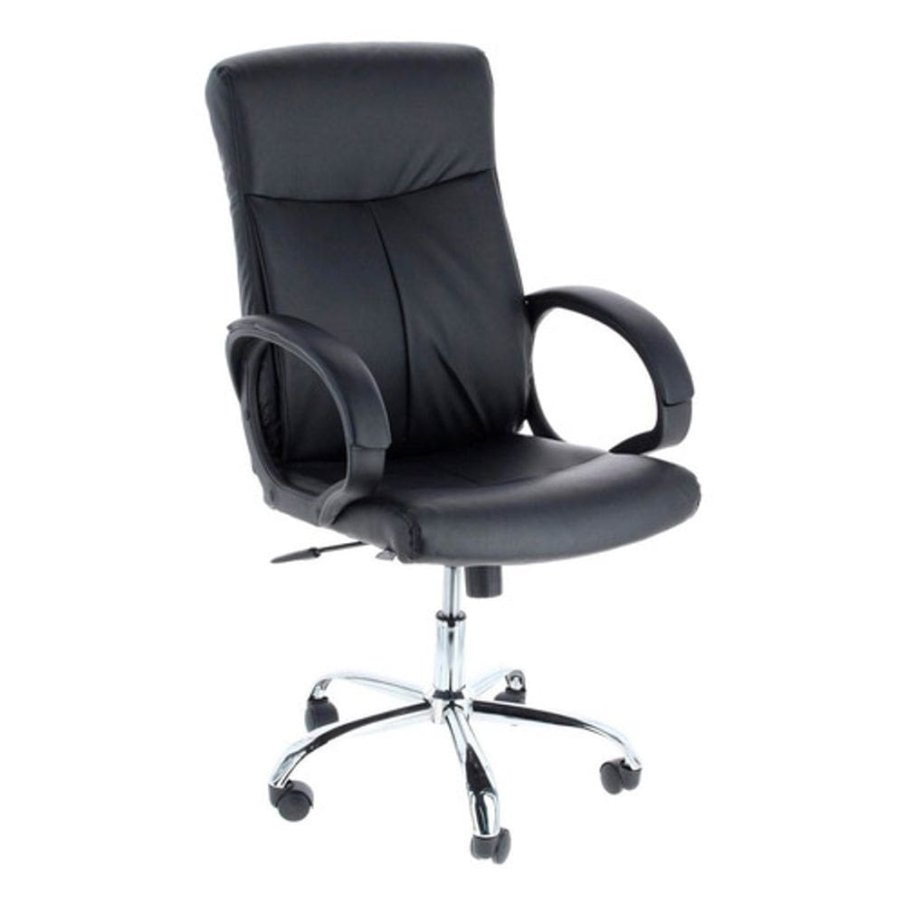 Cadeira Escritorio Giratoria Presidente Confort - Black