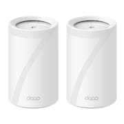 Roteador Mesh TP-Link Mesh Wi-Fi 7 2.5G Tri-Band BE11000 11000Mbps 5 portas - Pack 2 unidades