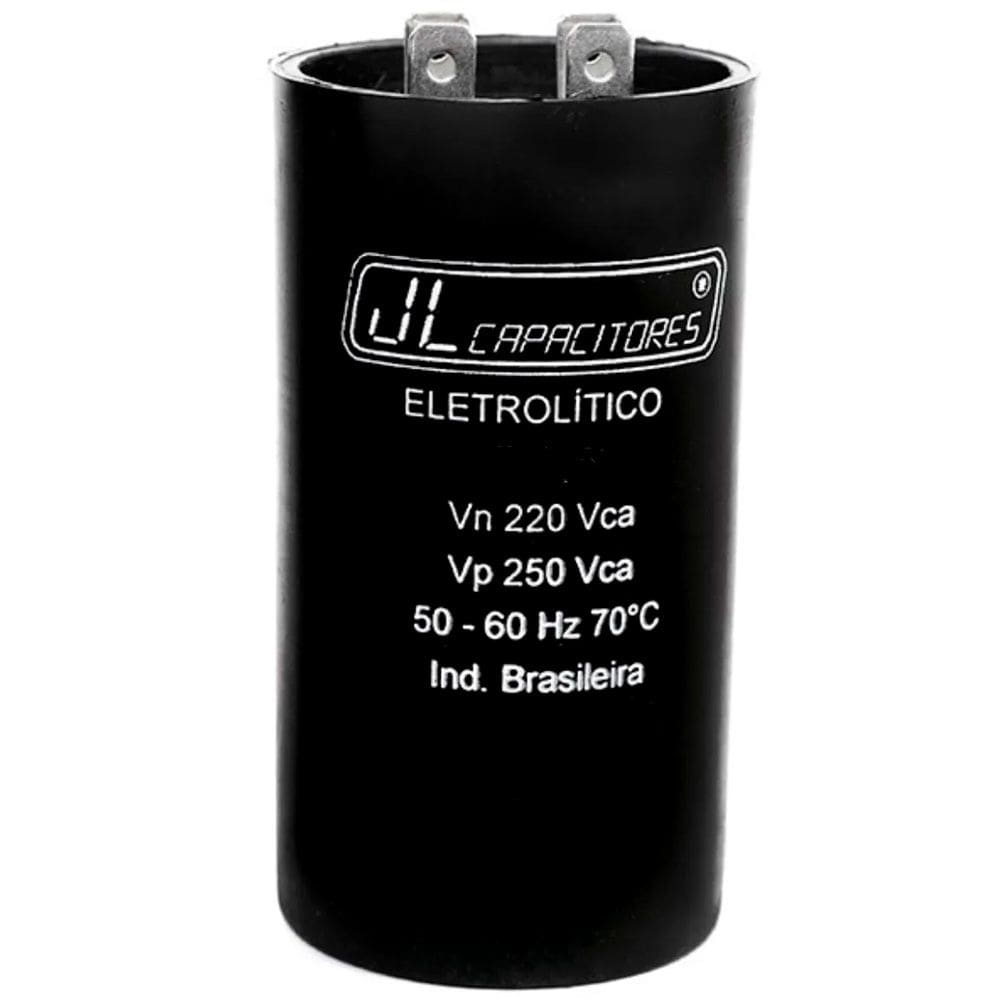 Capacitor Eletrolítico Partida de Motores 161-193 UF 127v
