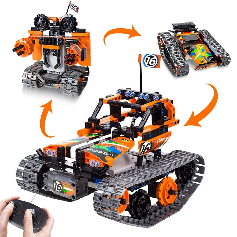 Kit de construção de controle remoto STEM morwant com 392 unidades para 8 a 12 anos