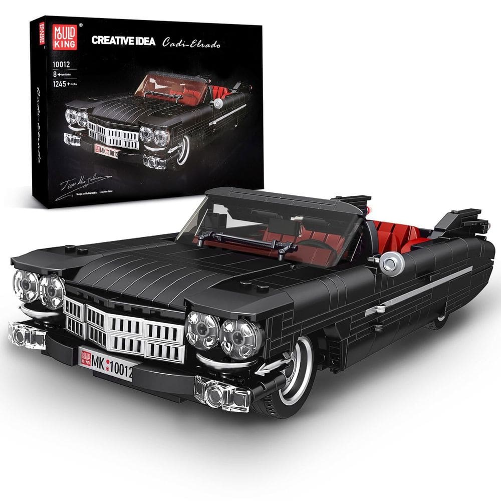 Kit de blocos de construção Mold King Sports Car Racing, modelo 1245 unidades