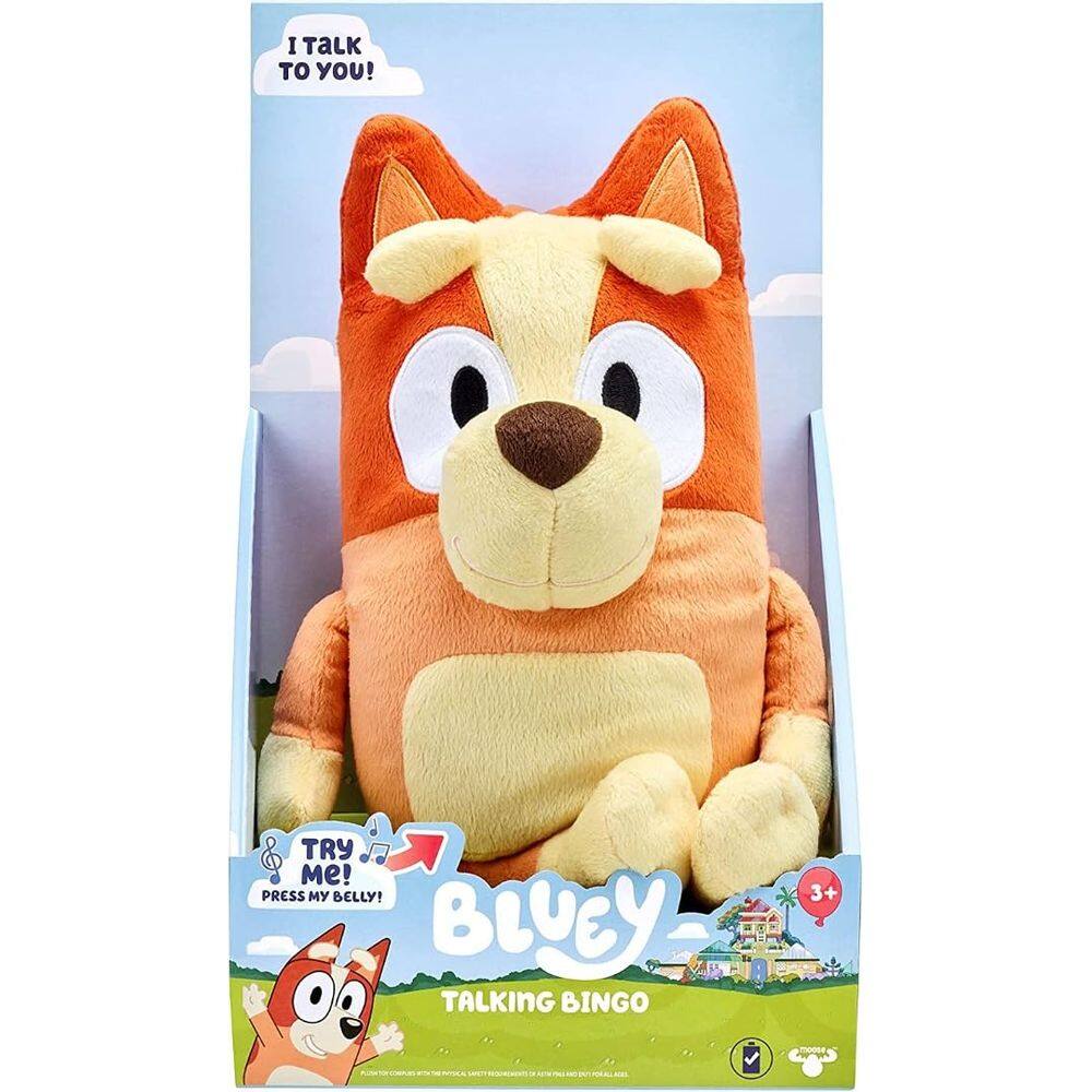 Brinquedo de pelúcia Bluey 17143 SFX Interactive Talking 33cm