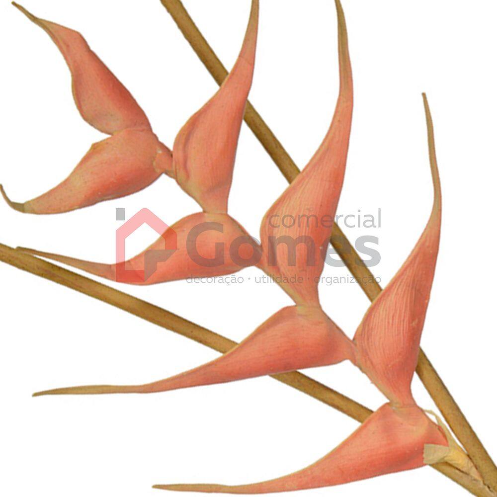 Haste Heliconia Eva laranja outono 94 cm