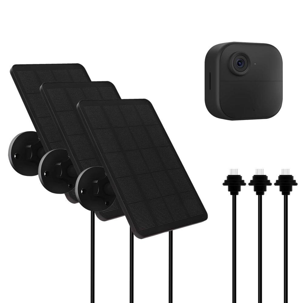 Painel solar YCtechCam 4W para câmera Blink Outdoor 4 com cabo