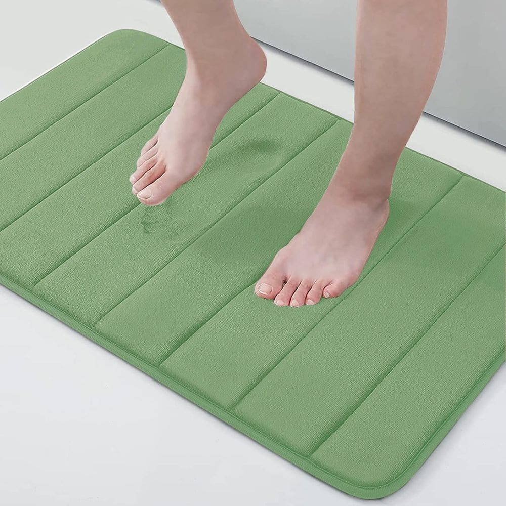 Tapete de banho Memory Foam Buganda Ultra Soft Antiderrapante 60x40cm