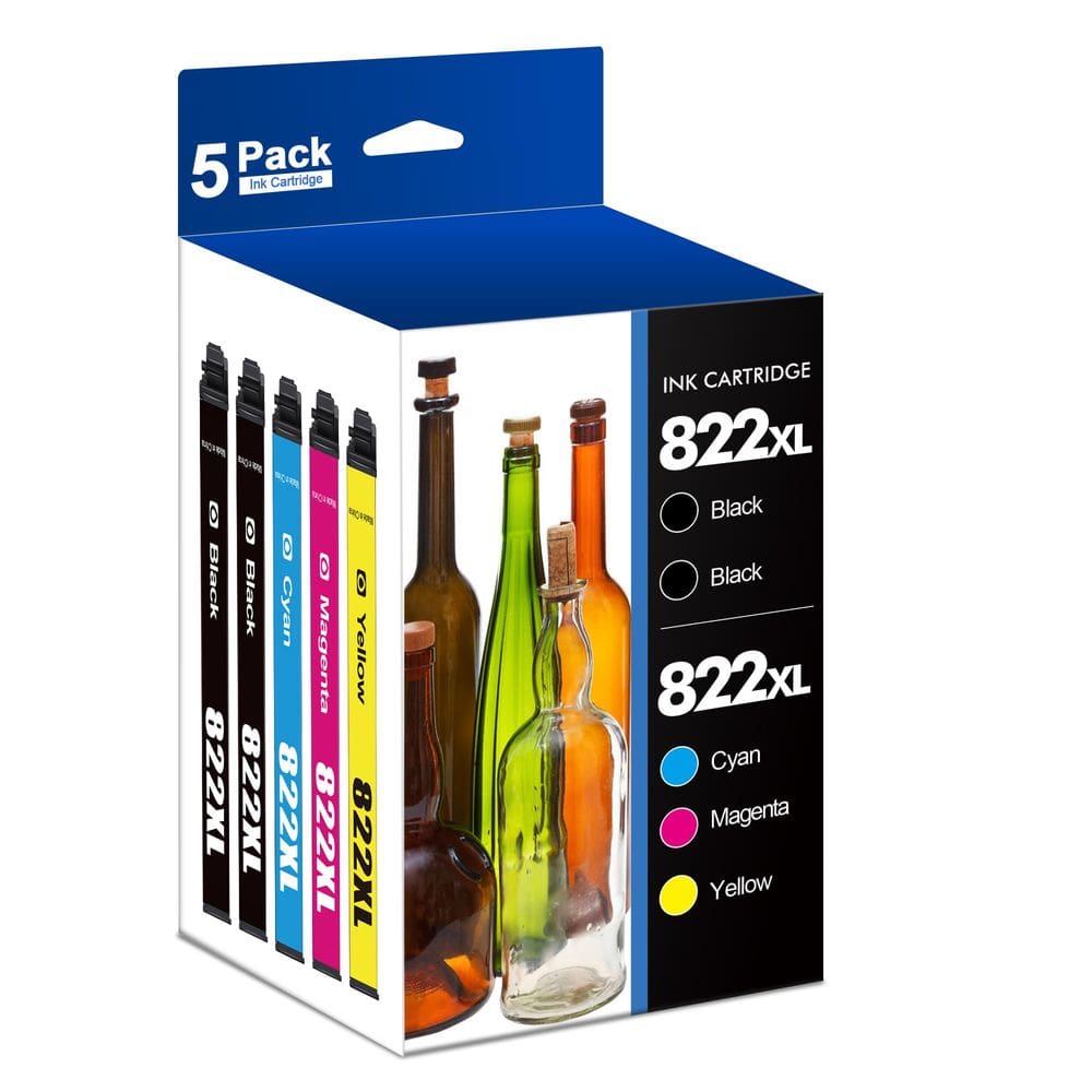 Cartuchos de tinta PrintImpression 822XL remanufaturados para Epso