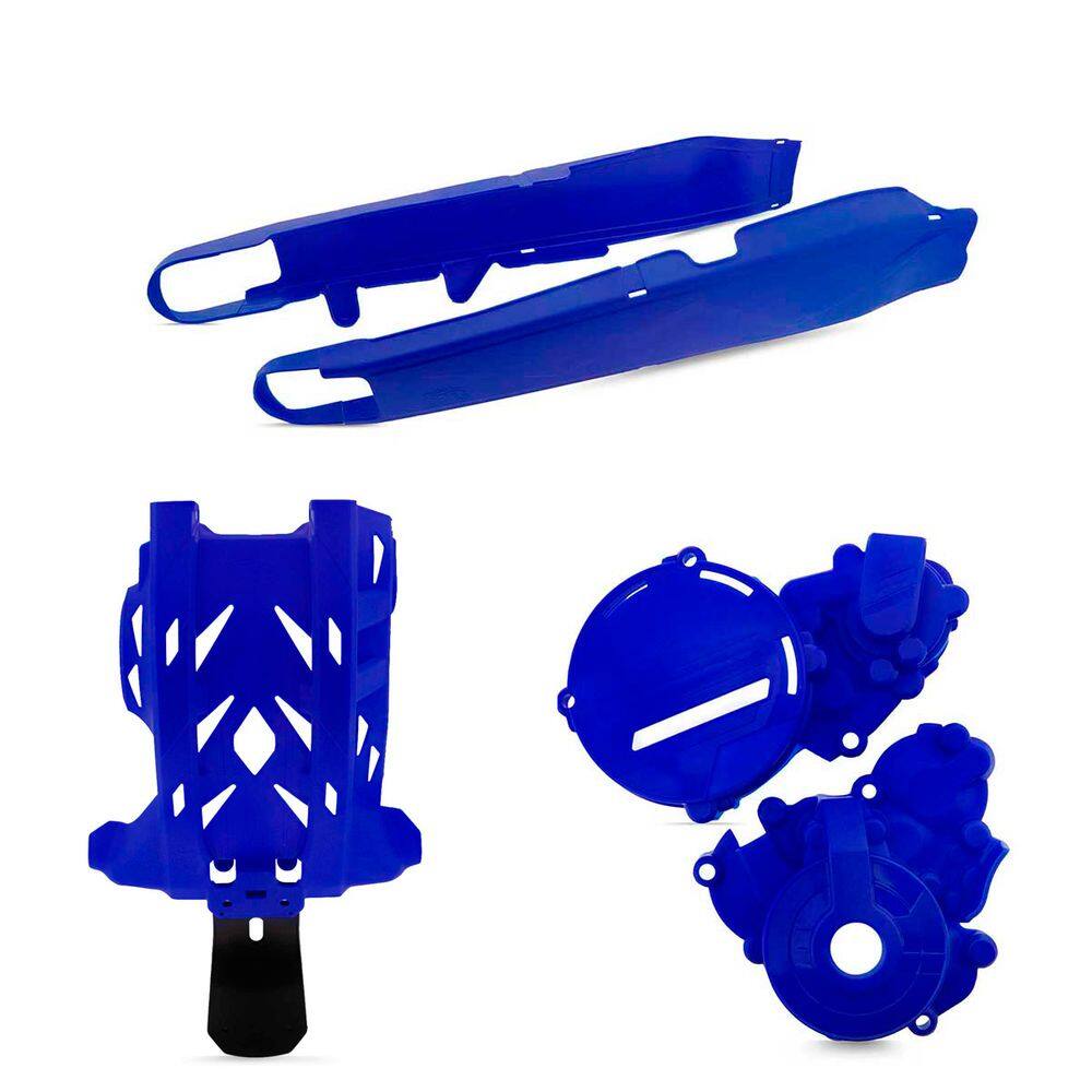 Kit Protetor Motor Balança Tampas Amx Sherco Sef 250/300