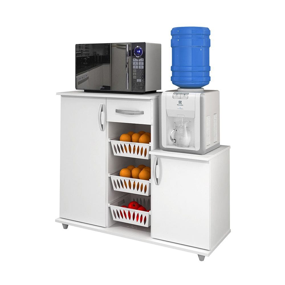Armário/Fruteira com Espaço para Forno e Bebedouro Recife - Benetil