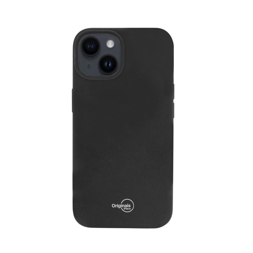 Capa iPhone 14 Originais iPlace, Beagá, Silicone Preto