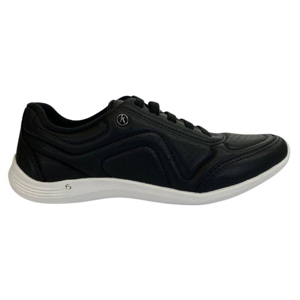 Tênis Kolosh C3198 Feminino Preto conforto pro dia a dia
