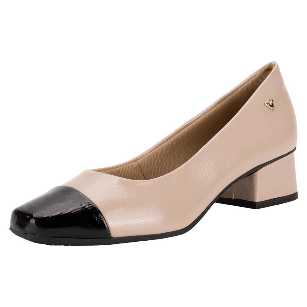 Sapato Feminino Salto Grosso Mississipi Me903