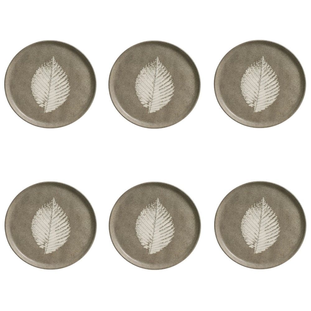 Conjunto de Pratos de Sobremesa 06 Peças Bio Seiva Porto Brasil