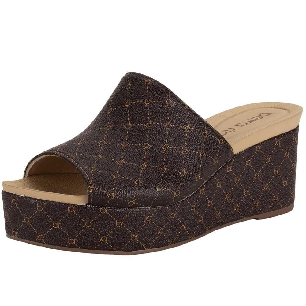 Tamanco Feminino Anabela Beira Rio 8407100