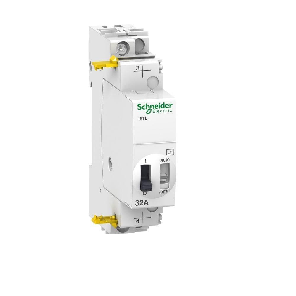 Extensao Para Rele De Impulso Acti9 Ietl 32a 1na 230vac 50-60hz A9c32836 Extensão Para Rele De Impulso