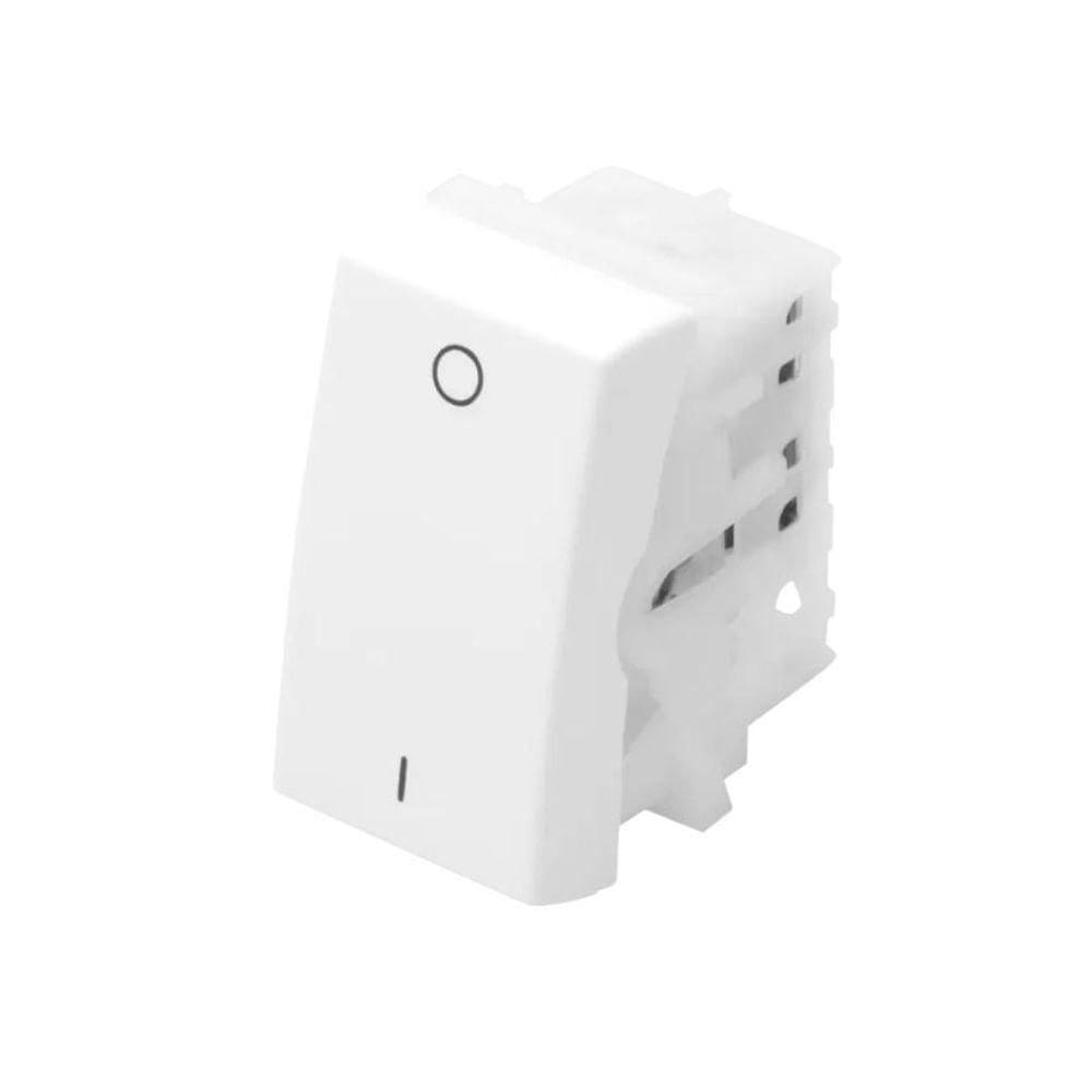 Módulo Fame Blanc - Evidence - Modulare - Interruptor Bipolar Simples 20a