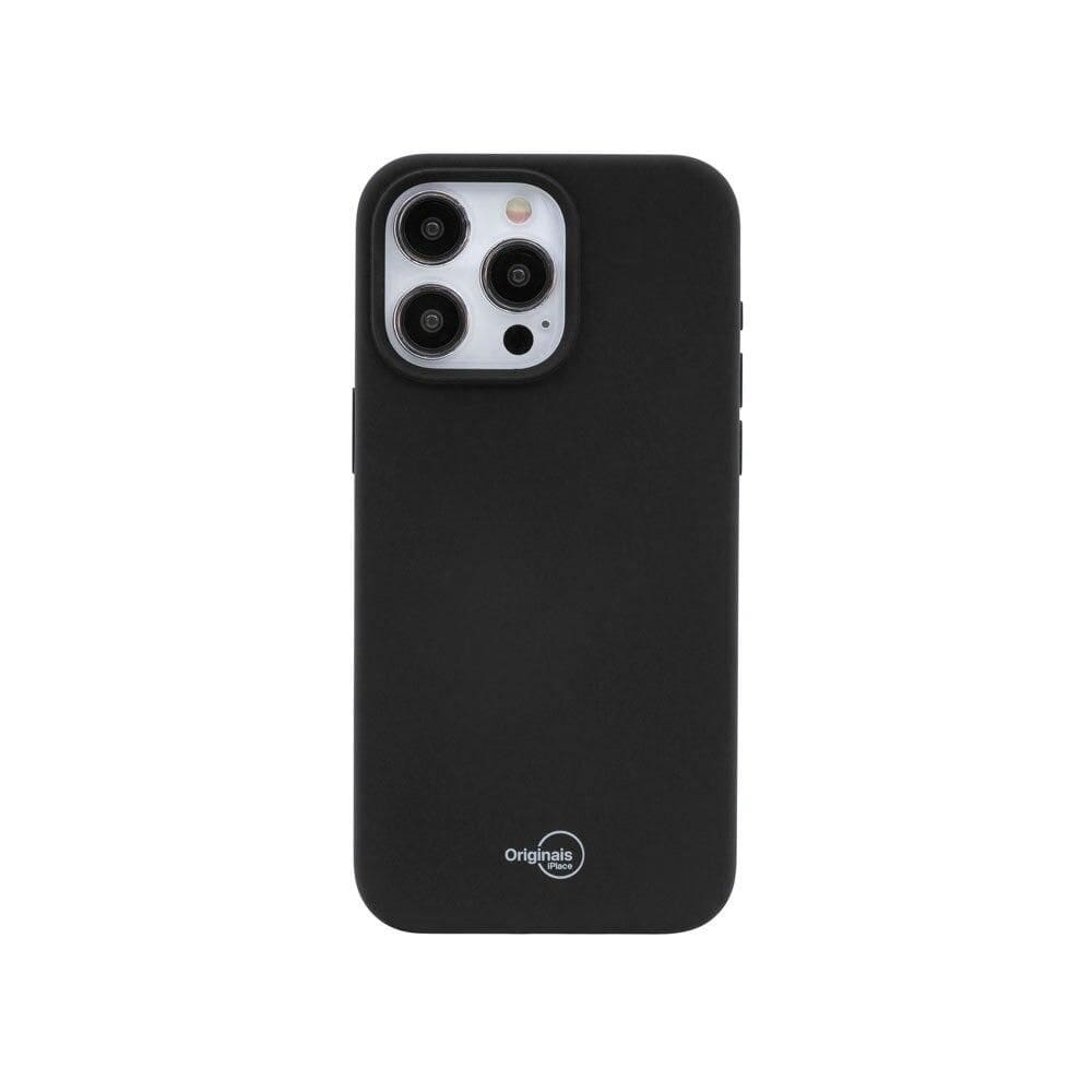 Capa iPhone 15 Pro Originais iPlace, Beagá, Silicone Preto