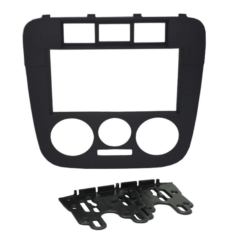 Moldura Fiamon 2 Din Vw Gol G4-saveiro Preta