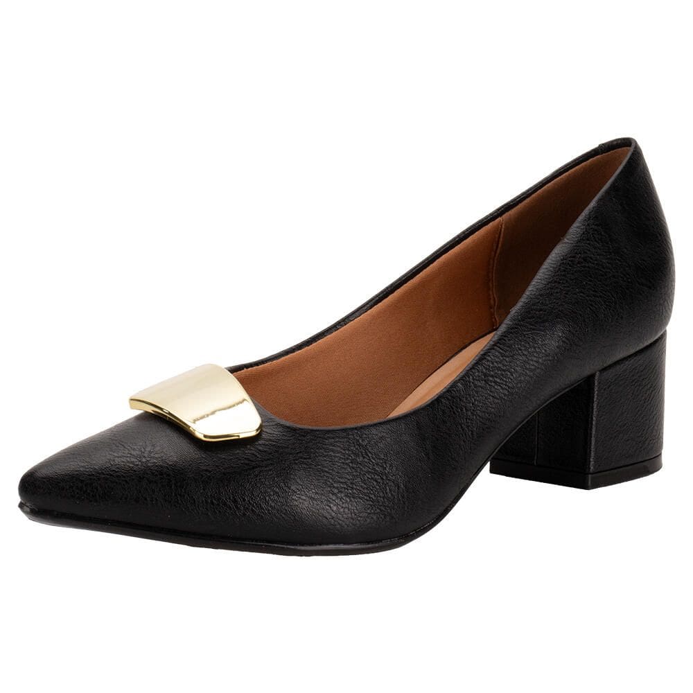 Sapato Feminino Salto Grosso Vizzano 1220377
