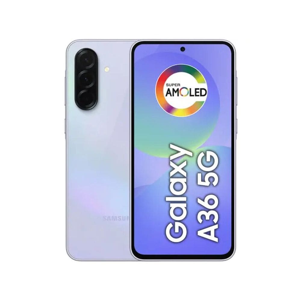 Smartphone Samsung Galaxy A36 256GB 5G - Violeta, Câmera Tripla 50MP, RAM 8GB, Tela 6.7\"