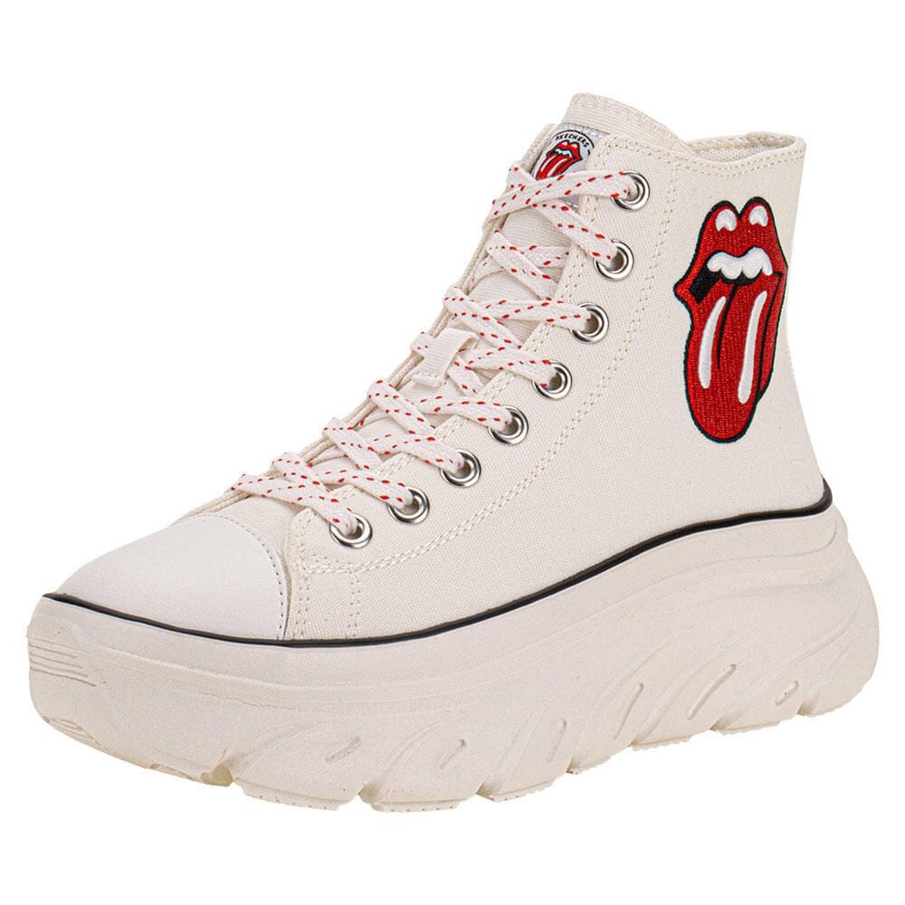 Tênis Feminino Rolling Stones Funky Street Sing It Loud Skechers 177968