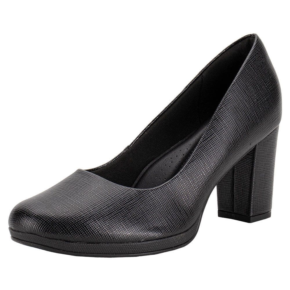 Sapato Feminino Salto Grosso Piccadilly 130185