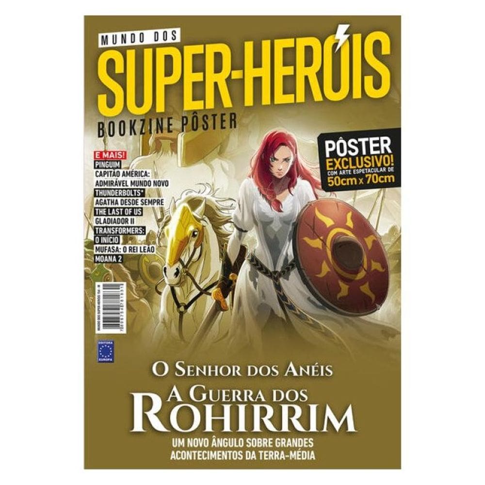 Superpôster Mundo Dos Super-Heróis - Senhor Dos Anéis: A Guerra Dos Rohirrim