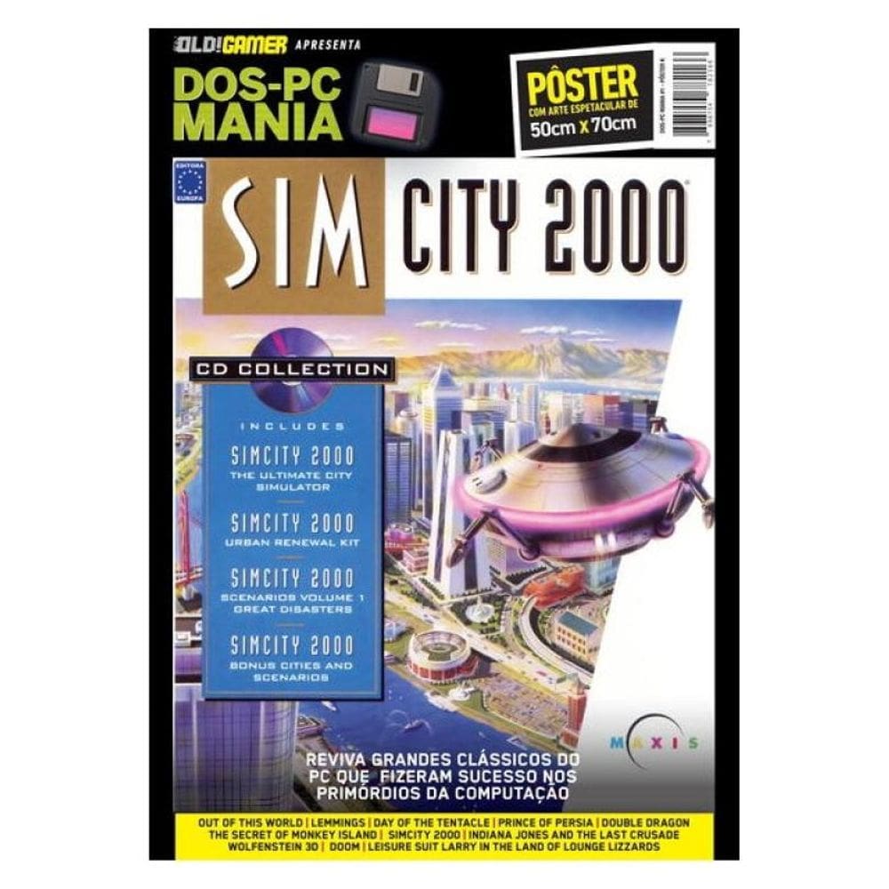 Sim City 2000 - Superpôster Dos-Pc Mania