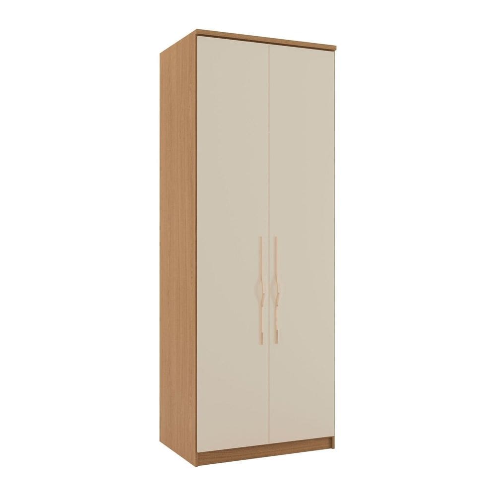 Módulo 2 Portas 3 Gavetas Gaveteiro Decor Freijó/Off White