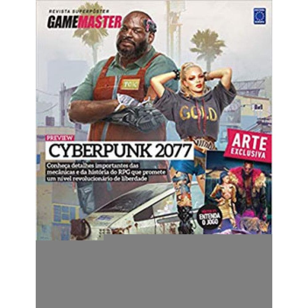 Revista Superpôster Cyberpunk 2077 - Edição 1
